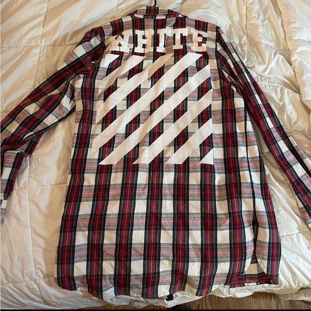 Off-white flannel